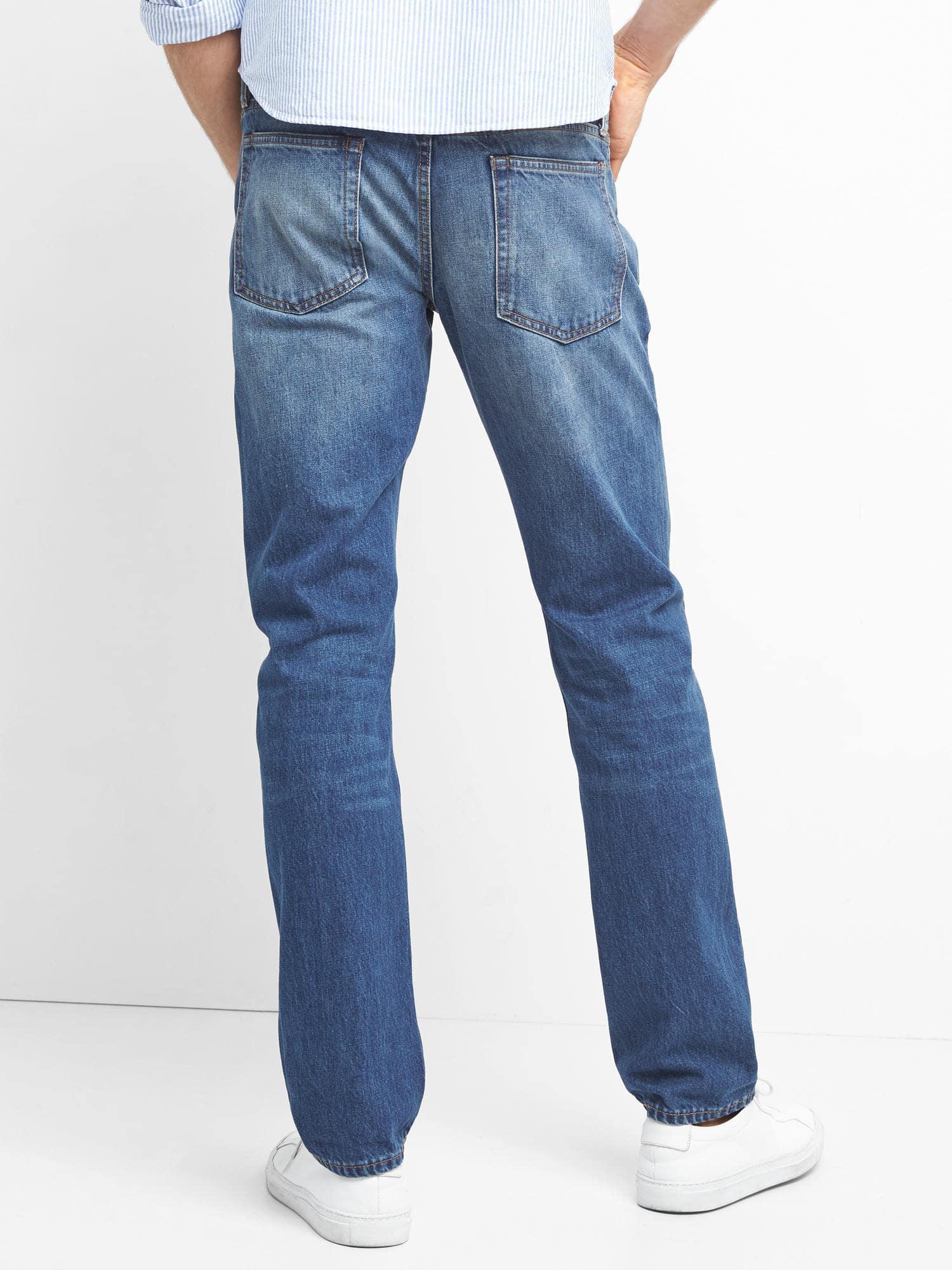 Gap Denim Slim Fit Jeans in Blue for Men Lyst